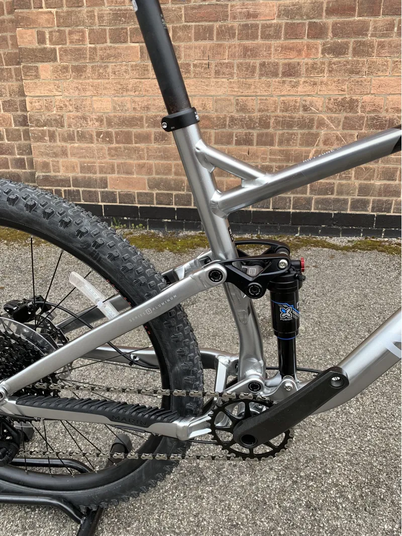 Marin Rift Zone 1 27.5 Mountain Bike Large 2022 Silver/Black-2